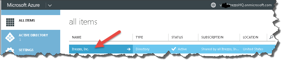 How to get the Tenant ID from the Azure Management Console URL