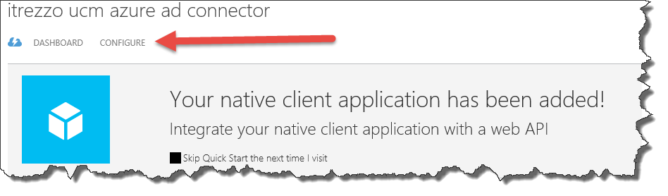 Add an Application my Organization is developing